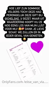 Elise Van Vlaanderen [ elise_van_vlaanderen ] Onlyfans leaked video 7720673 on Hotleaks.tv