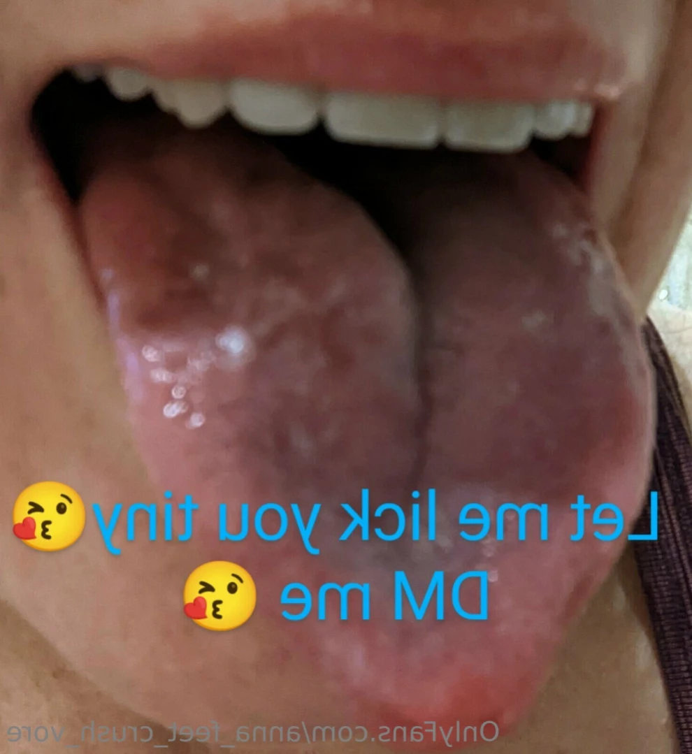 Anna feet crush vore love 😘 [ anna_feet_crush_vore ] Onlyfans leaked photo 11051860 on Hotleaks.tv