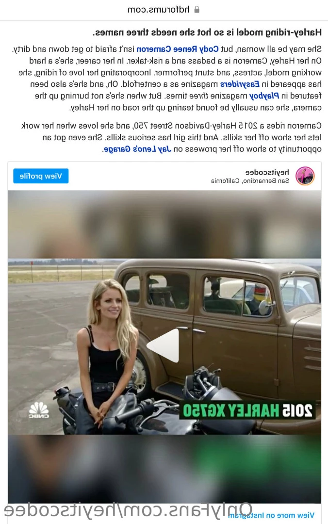 Cody Renee Cameron [ heyitscodee ] Onlyfans leaked photo 10497699 on Hotleaks.tv