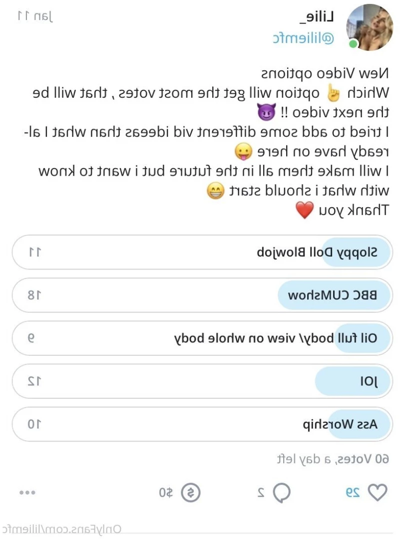 Lilie_ VIP [ liliemfc ] Onlyfans leaked photo 7005098 on Hotleaks.tv