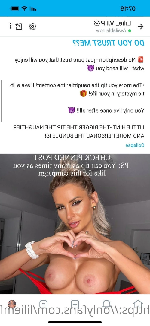 Lilie_ VIP [ liliemfc ] Onlyfans leaked photo 7009907 on Hotleaks.tv