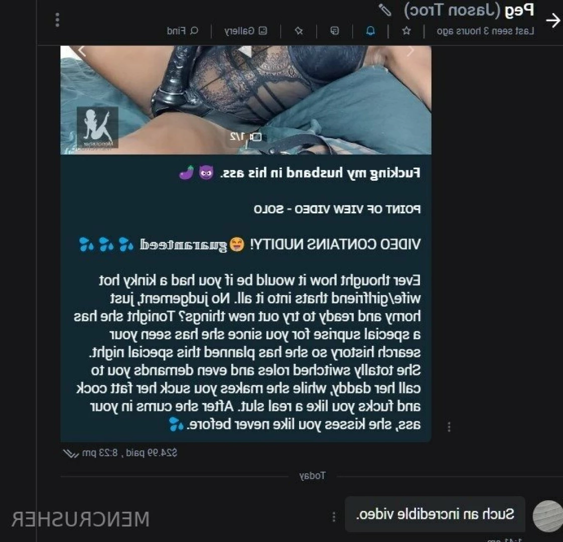 Mencrusher😈 l Wife away? time to play🟢 [ mencrusher ] Onlyfans leaked photo 10457525 on Hotleaks.tv