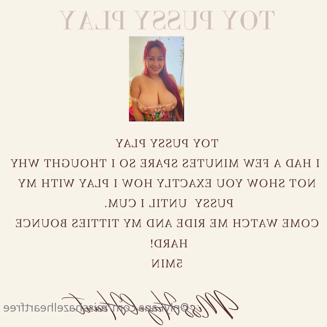 MissHazelHeartPREVIEWS [ misshazelheartfree ] Onlyfans leaked photo 7429813 on Hotleaks.tv