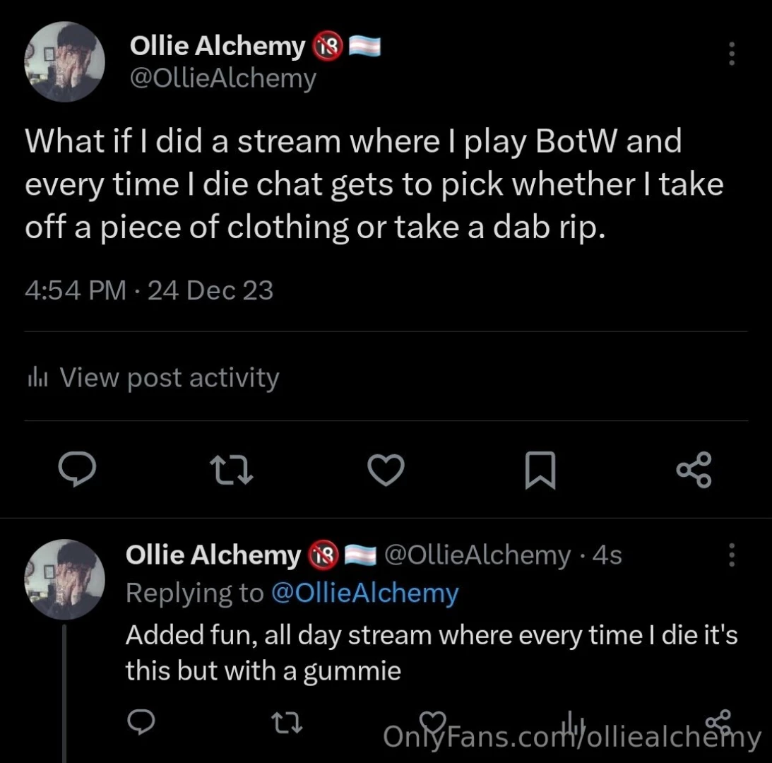 Ollie Alchemy [ olliealchemy ] Onlyfans leaked photo 18444257 on Hotleaks.tv