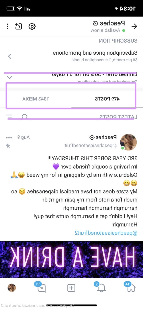 Peachesisastonedfruit2free [ peachesisastonedfruit2 ] Onlyfans leaked photo 7358407 on Hotleaks.tv