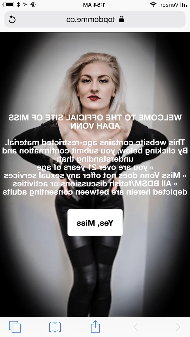 Miss Adah Vonn [ topdomme ] Onlyfans leaked photo 6553667 on Hotleaks.tv