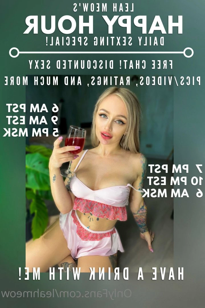 💕𝐋𝐞𝐚𝐡💕 DM for sext❤️ [ leahmeow ] Onlyfans leaked photo 4442830 on Hotleaks.tv