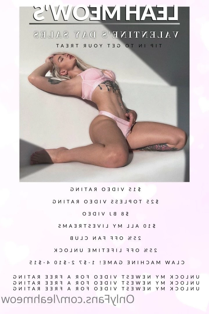 💕𝐋𝐞𝐚𝐡💕 DM for sext❤️ [ leahmeow ] Onlyfans leaked photo 4446779 on Hotleaks.tv