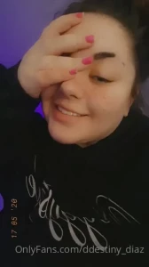 Destiny Diaz [ ddestiny_diaz ] Onlyfans leaked video 8325466 on Hotleaks.tv