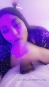 Destiny Diaz [ ddestiny_diaz ] Onlyfans leaked video 8326165 on Hotleaks.tv