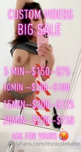 Nicole Belle [ itsnicolebelle ] Onlyfans leaked video 8190761 on Hotleaks.tv