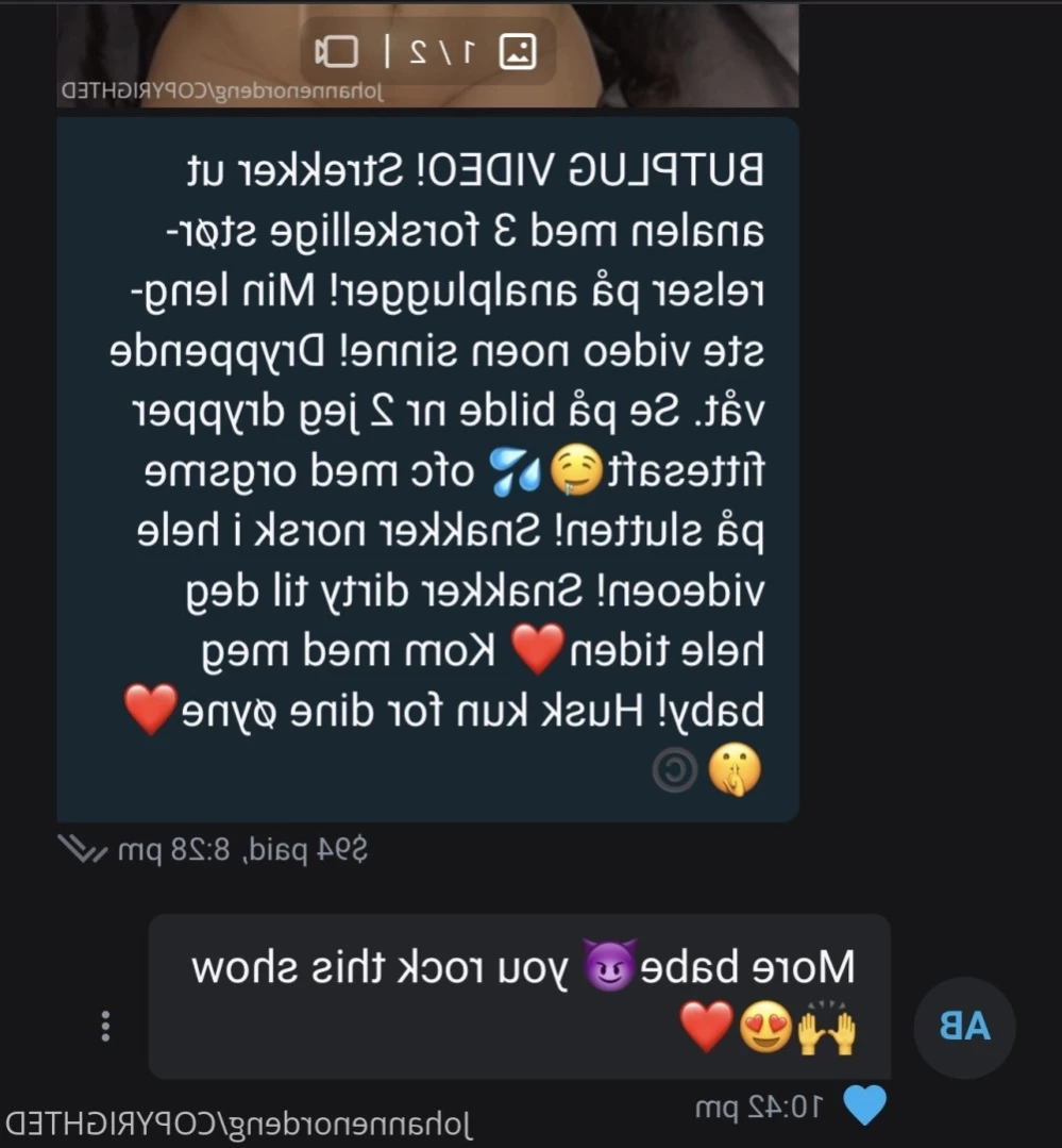 Johanne Nordeng VIP TOP 0,06% [ johannenordeng ] Onlyfans leaked photo 11084233 on Hotleaks.tv