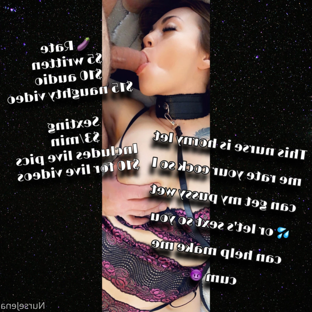 Nurse Jena On Duty 🩺💉🩹💊 VIP [ nursejena_onduty ] Onlyfans leaked photo 14618012 on Hotleaks.tv
