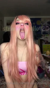 Veronika Strawberry [ strwbrrymlk420 ] Onlyfans leaked video 7957484 on Hotleaks.tv