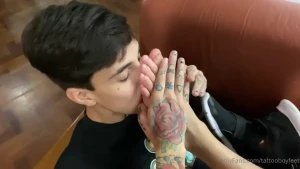 tattooboyfeet Onlyfans leaked video 7947052 on Hotleaks.tv