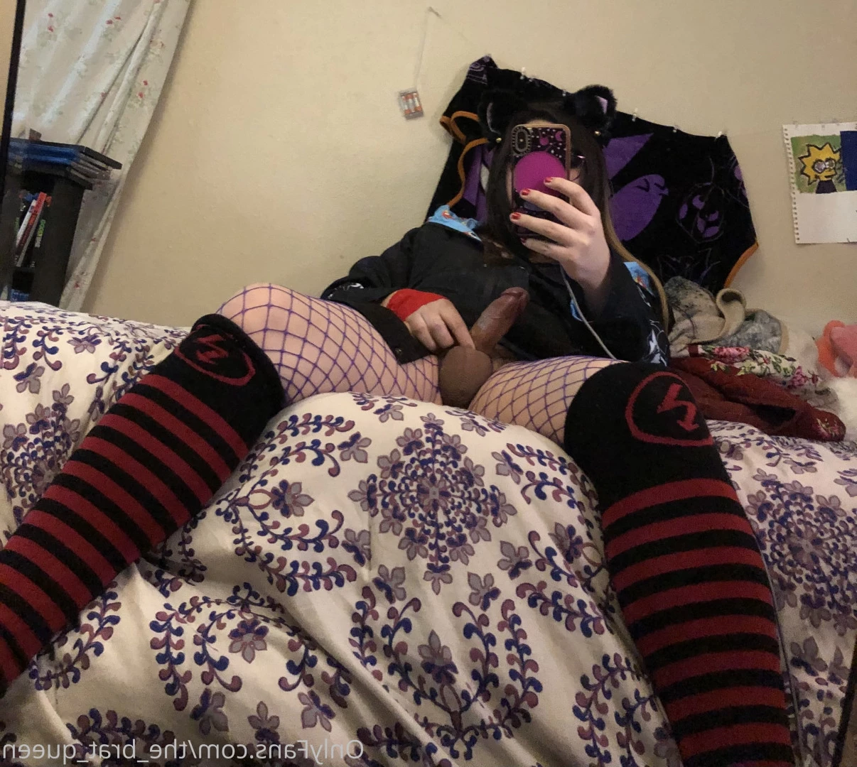 𝔱𝔥𝔢 𝔅𝔯𝔞𝔱 𝔔𝔲𝔢𝔢𝔫 🖤💀🏳️‍⚧️ [ the_brat_queen ] Onlyfans leaked photo 9070456 on Hotleaks.tv
