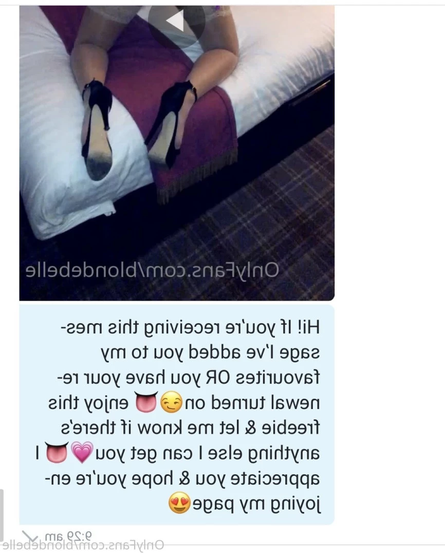 Belle💗 [ blondebelle ] Onlyfans leaked photo 8987478 on Hotleaks.tv