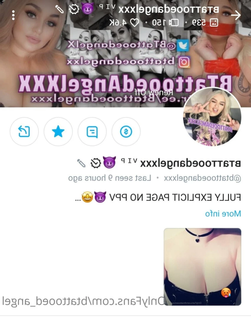 🥵 𝙔𝙊𝙐𝙍 𝙁𝙀𝙏𝙄𝙎𝙃 𝙎𝙒𝙄𝙏𝘾𝙃 🥵 [ btattooed_angel ] Onlyfans leaked photo 10855762 on Hotleaks.tv