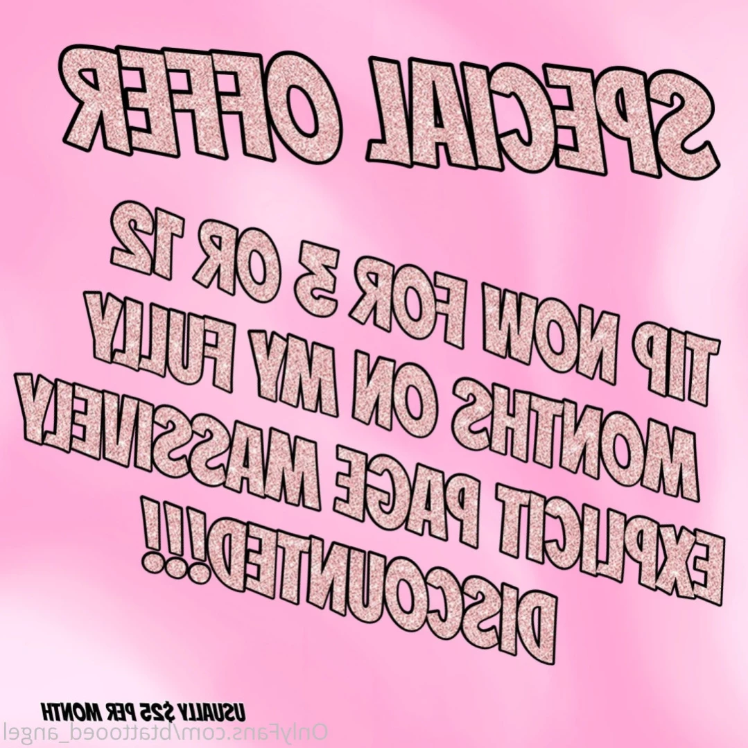 🥵 𝙔𝙊𝙐𝙍 𝙁𝙀𝙏𝙄𝙎𝙃 𝙎𝙒𝙄𝙏𝘾𝙃 🥵 [ btattooed_angel ] Onlyfans leaked photo 15508438 on Hotleaks.tv