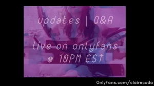 Claire Coda [ clairecoda ] Onlyfans leaked video 16323048 on Hotleaks.tv