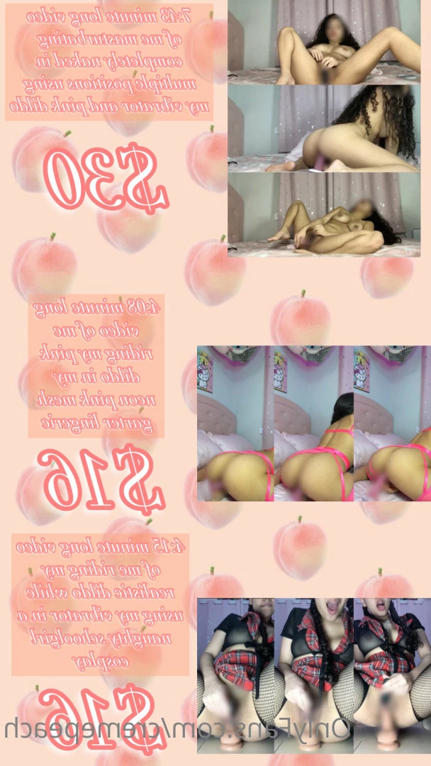 🍑Peach [ cremepeach ] Onlyfans leaked photo 9698944 on Hotleaks.tv
