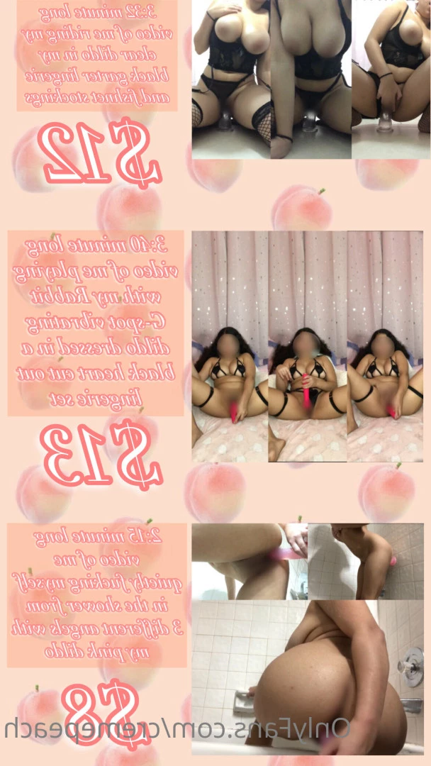 🍑Peach [ cremepeach ] Onlyfans leaked photo 9702442 on Hotleaks.tv