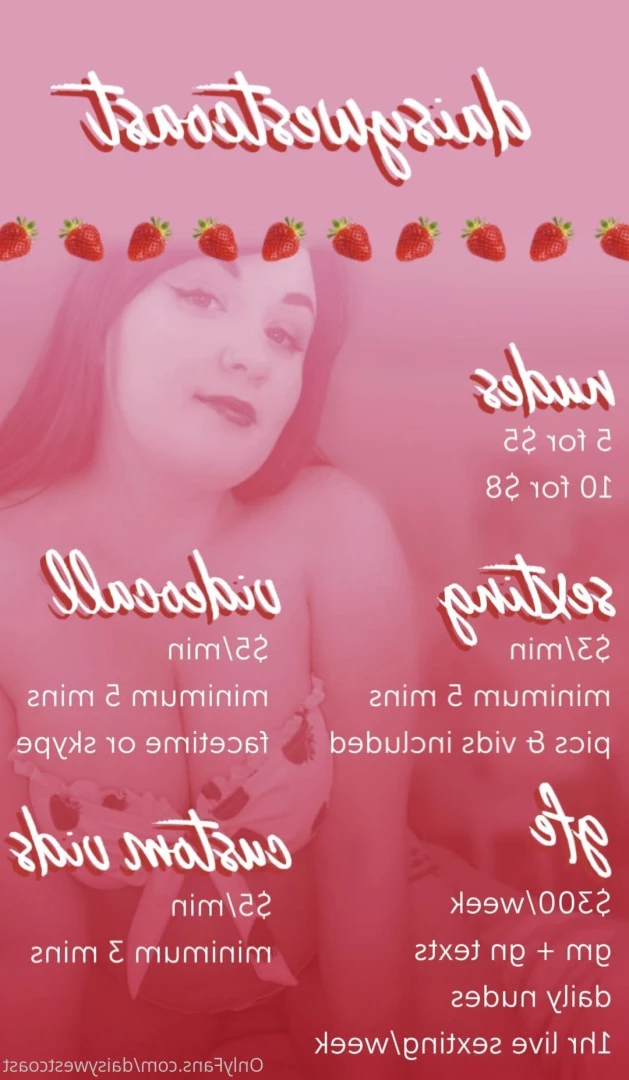 daisy 🌼 NO new content after January 1st [ daisywestcoast ] Onlyfans leaked photo 9108451 on Hotleaks.tv