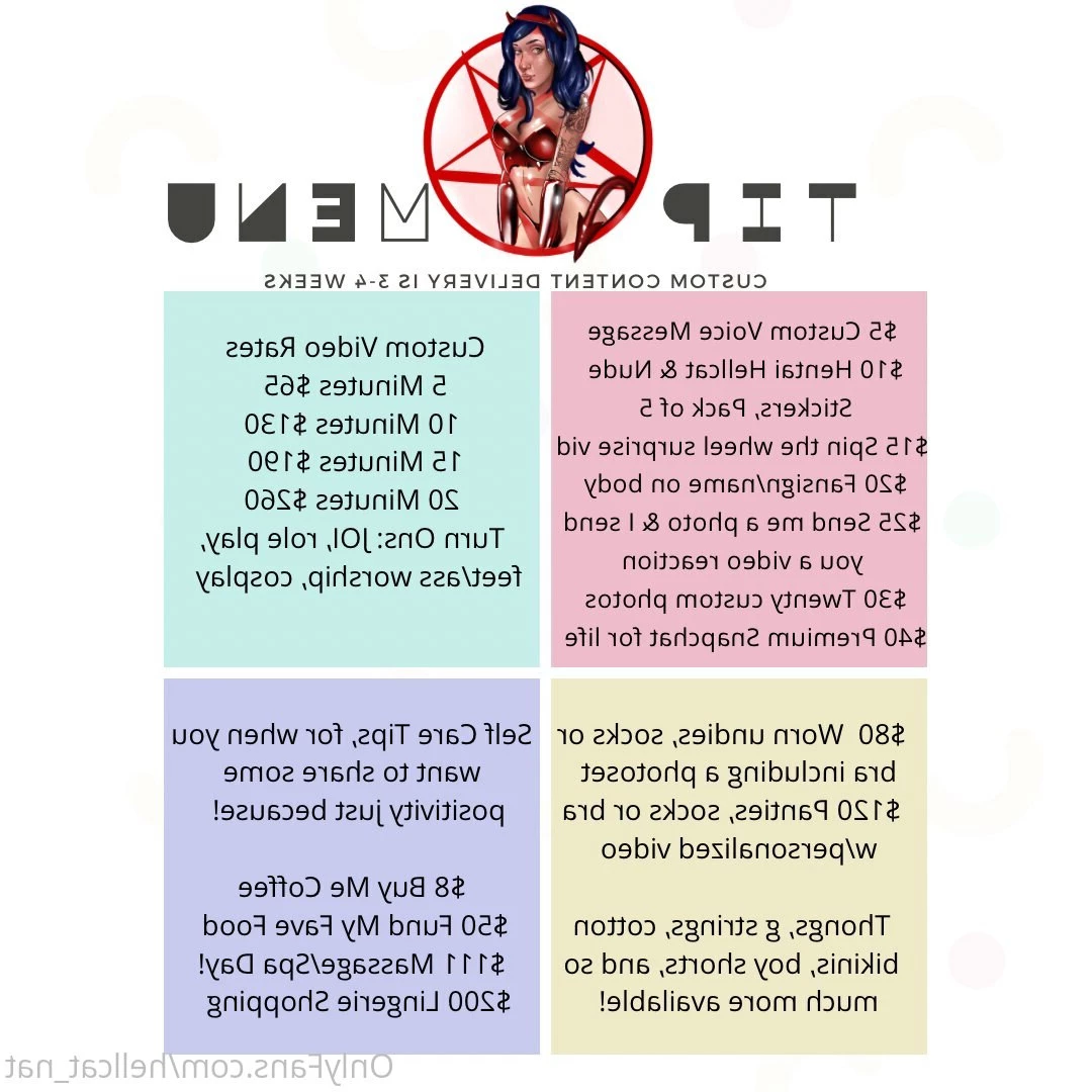 Hellcat Nat *ฅ^•ﻌ•^ฅ* [ hellcat_nat ] Onlyfans leaked photo 8958596 on Hotleaks.tv