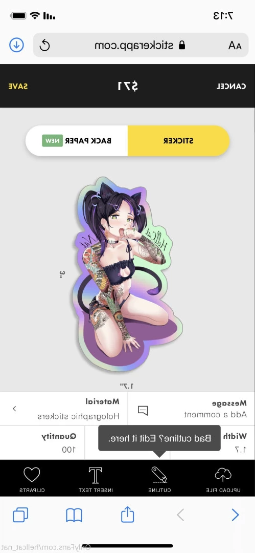 Hellcat Nat *ฅ^•ﻌ•^ฅ* [ hellcat_nat ] Onlyfans leaked photo 8961468 on Hotleaks.tv