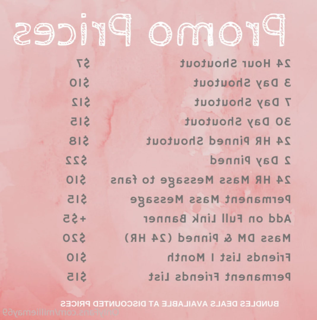 🇬🇧 𝙼𝚒𝚕𝚕𝚒𝚎 𝙼𝚊𝚢 𝚃𝚎𝚊𝚜𝚎𝚛 &amp; 𝙿𝚛𝚘𝚖𝚘🔝 2.4 [ milliemay69 ] Onlyfans leaked photo 13126725 on Hotleaks.tv