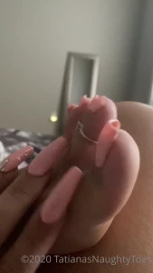 TATIANA - Foot Goddess [ tatianasnaughtytoes ] Onlyfans leaked video 9902955 on Hotleaks.tv