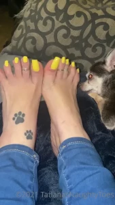 TATIANA - Foot Goddess [ tatianasnaughtytoes ] Onlyfans leaked video 9903145 on Hotleaks.tv