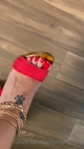 TATIANA - Foot Goddess [ tatianasnaughtytoes ] Onlyfans leaked video 9903210 on Hotleaks.tv