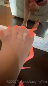 TATIANA - Foot Goddess [ tatianasnaughtytoes ] Onlyfans leaked video 9903242 on Hotleaks.tv