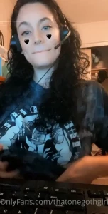 thatonegothgirl Onlyfans leaked video 9890703 on Hotleaks.tv