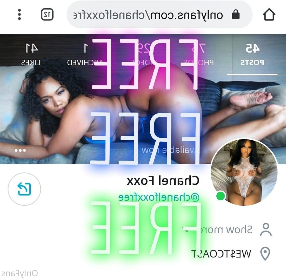 Chanel Foxx VIP [ chanelfoxx ] Onlyfans leaked photo 10354573 on Hotleaks.tv