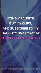 MelRose Michaels [ melrosemichaels ] Onlyfans leaked video 10731811 on Hotleaks.tv