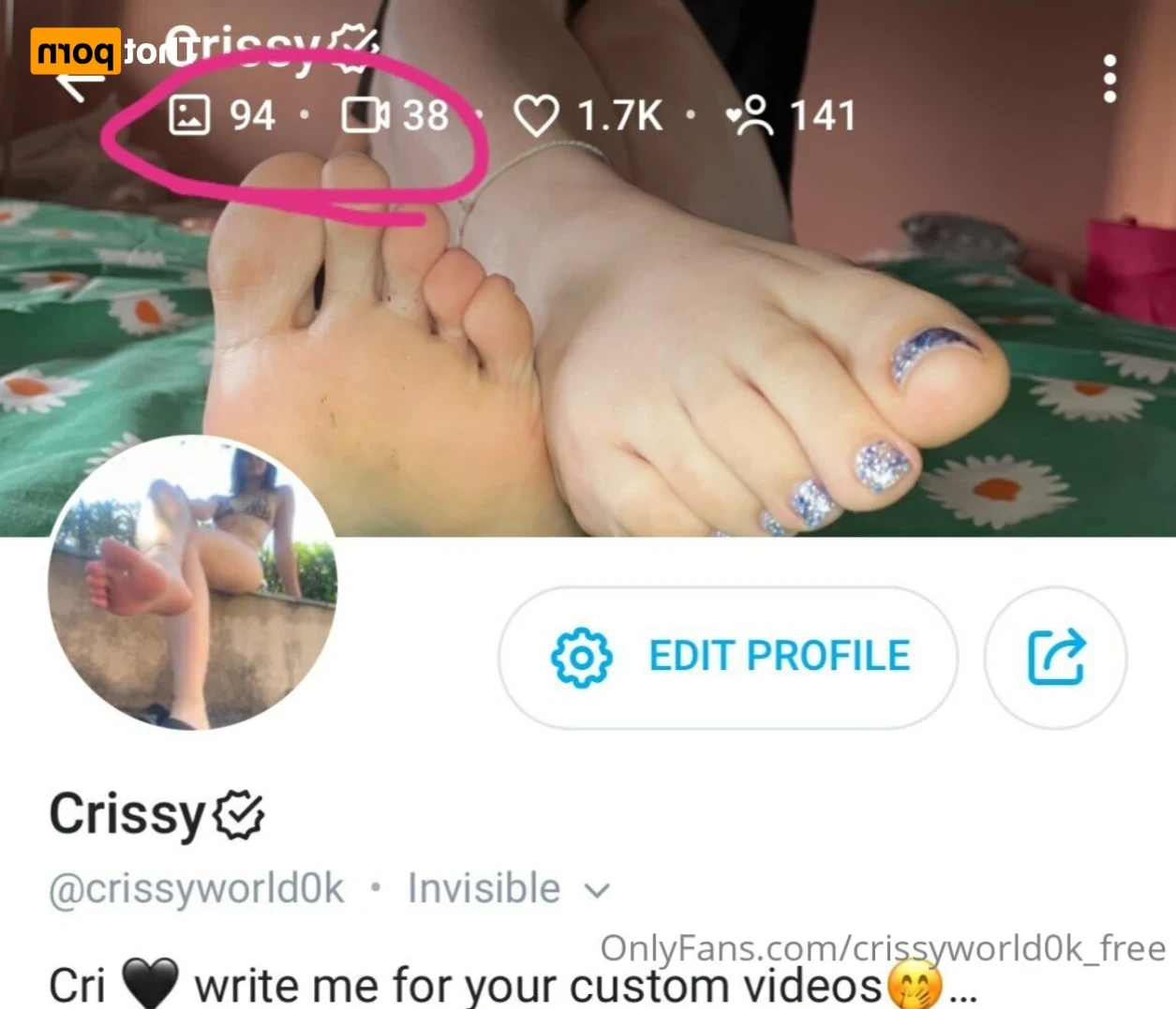 Crissy [ crissyworld0k_free ] Onlyfans leaked photo 13377015 on Hotleaks.tv