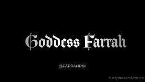 🖤𝕲𝖔𝖉𝖉𝖊𝖘𝖘 𝕱𝖆𝖗𝖗𝖆𝖍🖤 [ farrahderossi ] Onlyfans leaked video 10824760 on Hotleaks.tv