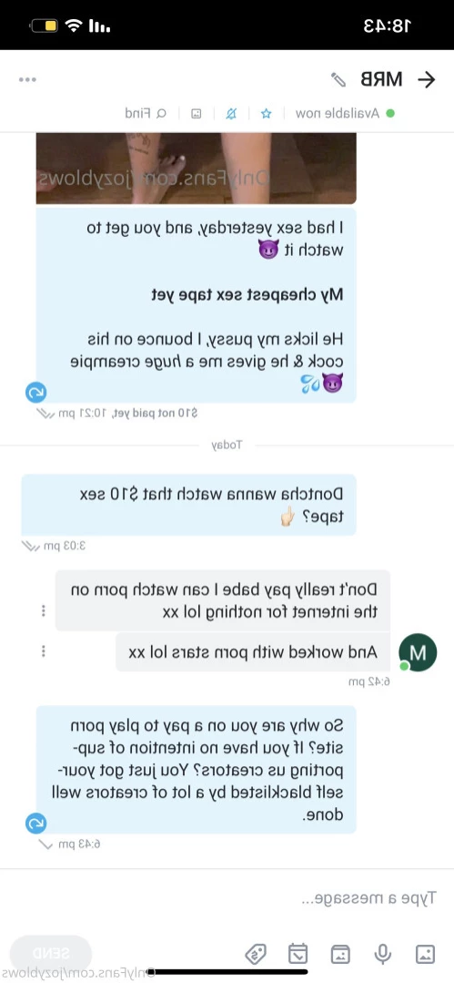 𝗝𝗢𝗭𝗬𝗕𝗟𝗢𝗪𝗦 ❤️‍🔥 [ jozyblows ] Onlyfans leaked photo 16295142 on Hotleaks.tv