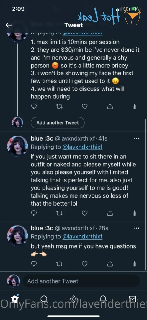Blue 😘 [ lavenderthief ] Onlyfans leaked photo 12503554 on Hotleaks.tv