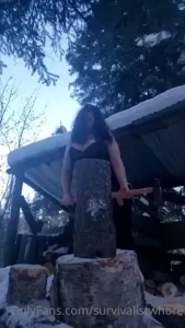 Mattie Yukon, Alaskan Wilderbabe [ mattieyukonofalaska ] Onlyfans leaked video 18137194 on Hotleaks.tv