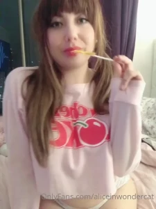 Alice [ aliceinwondercat ] Onlyfans leaked video 14963316 on Hotleaks.tv