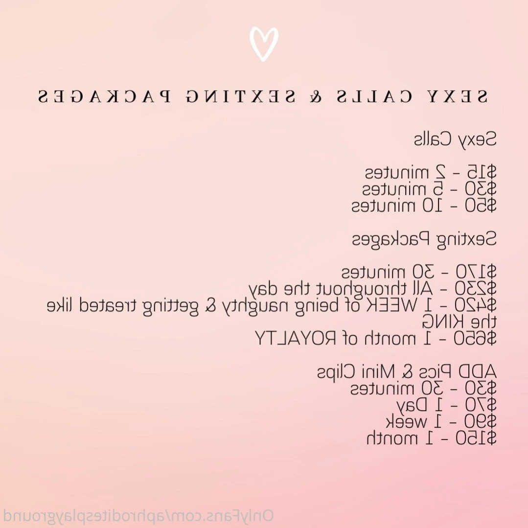 SEXTING &amp; CUSTOMS 🏆💕🔥 [ aphroditesplayground ] Onlyfans leaked photo 14387958 on Hotleaks.tv