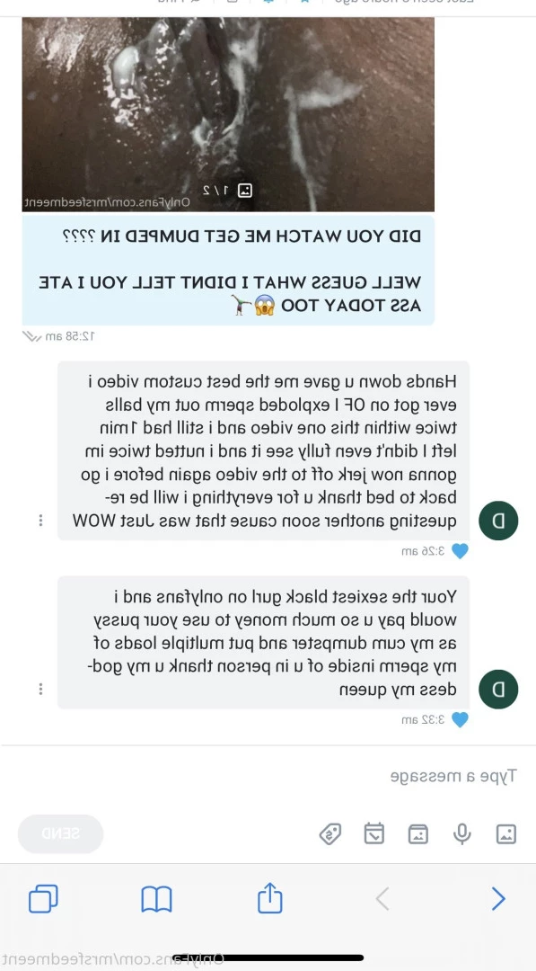 FREAKIEST EBONY CYBER GIRL ONLINE 🍆😝 [ mrsfeedmeent ] Onlyfans leaked photo 6191268 on Hotleaks.tv
