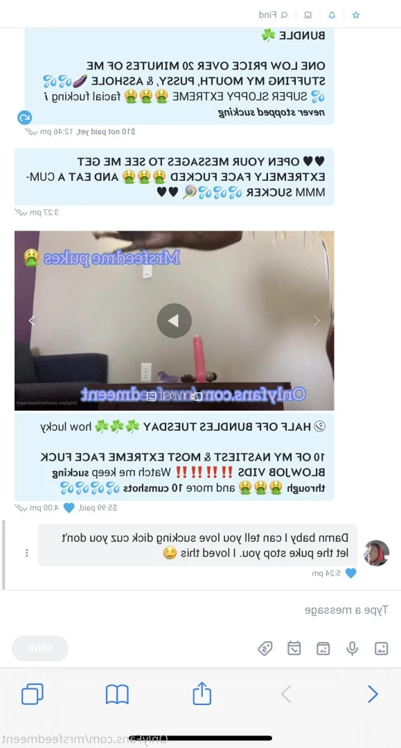 FREAKIEST EBONY CYBER GIRL ONLINE 🍆😝 [ mrsfeedmeent ] Onlyfans leaked photo 6191413 on Hotleaks.tv