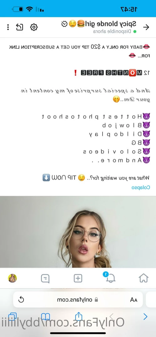 𝕋𝔼𝔼ℕ 🍭 18y.o 👑 𝕍𝕀𝔻𝔼𝕆ℂ𝔸𝕃𝕃 🚨 𝑺𝑬𝑿𝑻𝑰𝑵𝑮 ❤ [ bbyliilii ] Onlyfans leaked photo 10912048 on Hotleaks.tv