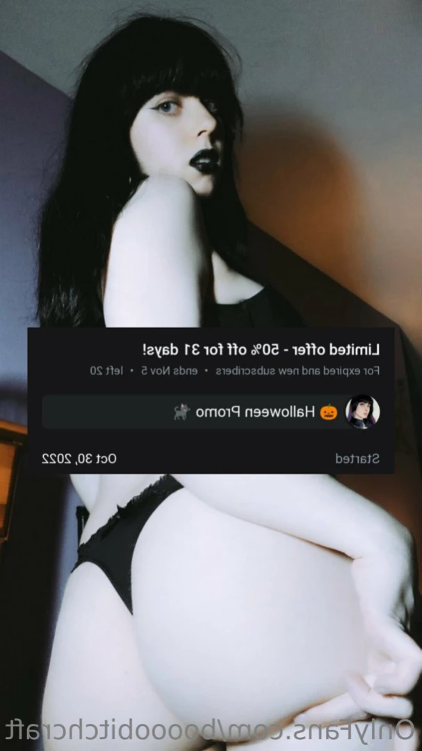 🕯️ 𝕭𝖔𝖔 𝕭𝖎𝖙𝖈𝖍𝖈𝖗𝖆𝖋𝖙 🕯️FREE [ boooobitchcraft ] Onlyfans leaked photo 11293519 on Hotleaks.tv