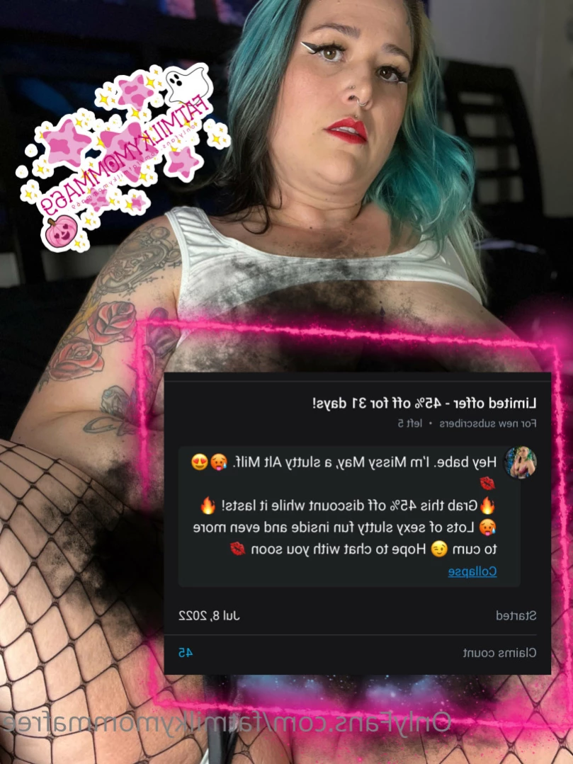 🦇 Little Missy May  🦇 ✨ BBW ✨ [ fatmilkymommafree ] Onlyfans leaked photo 12336811 on Hotleaks.tv
