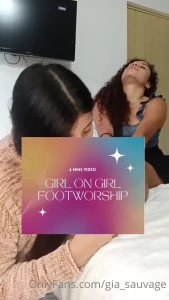 𝑮𝒊𝒂 𝑺𝒂𝒖𝒗𝒂𝒈𝒆 FETISH QUEEN⛓🦶🏼🍒 [ gia_sauvage ] Onlyfans leaked video 12452433 on Hotleaks.tv